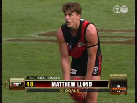 Matthew Lloyds 13 goals vs Sydney