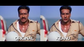 VFX Breakdown: Keanu Goes Bollywood (Deepfake Sing