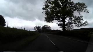 Driving To Outlander TV Location Doune Castle Scotland