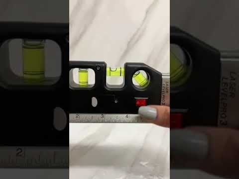 Nivel Laser 3 Burbujas Horiz Vert Cruz Cinta Métrica Regla