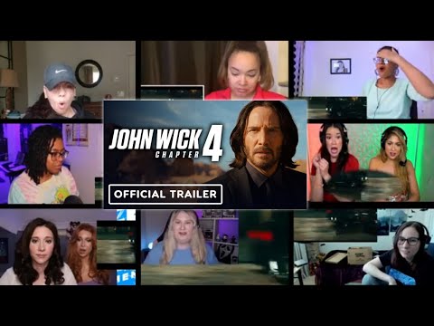 The Ultimate Showdown Begins! John Wick Chapter 4 Official Final Trailer Reaction Mashup! 🔫🕶️