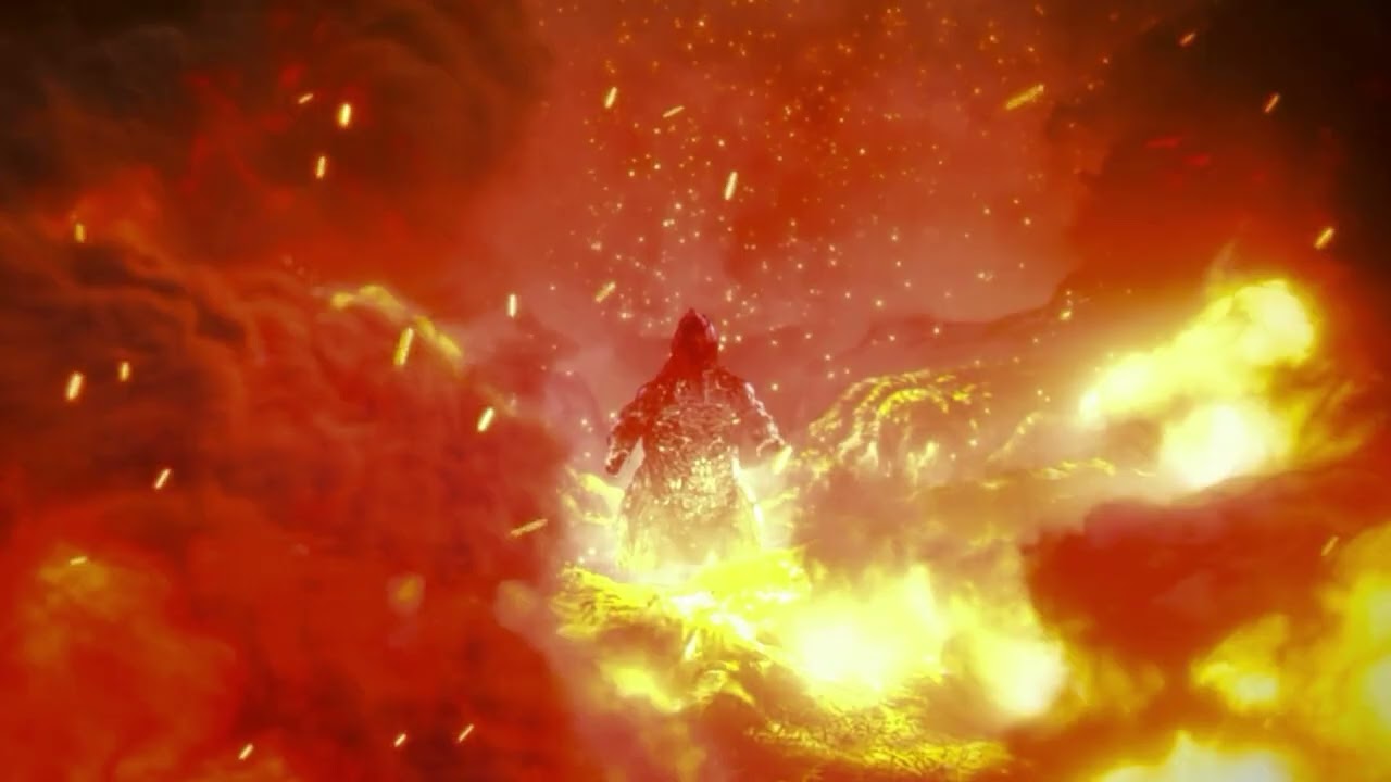 Godzilla Earth - victory roar 