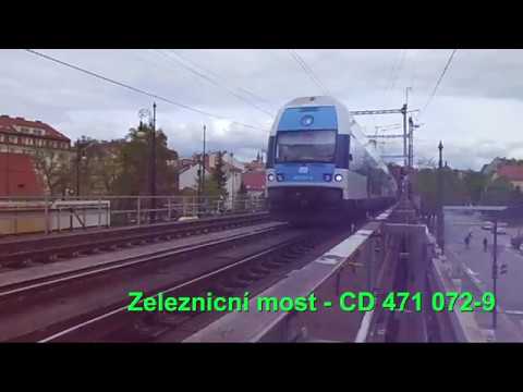Vysehradsky zeleznicní most Praha - CD 471 072 9 - Prag, 09.05.2017
