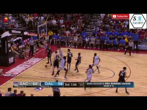 Dennis Smith Jr. vs Sacramento Kings (2017.07.13) Summer League 25 pts, 7 rebs