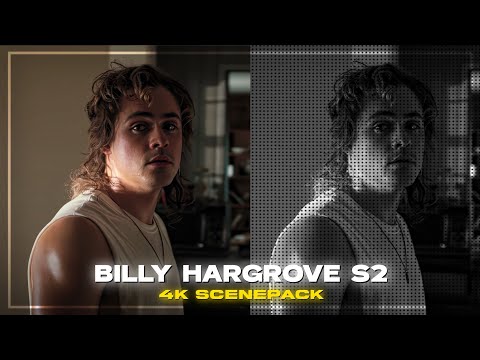 Billy Hargrove Scene Pack || Stranger Things S2 || 4K Scene Pack || Billy Scenepack S2