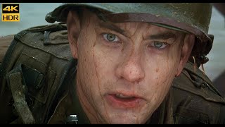 Saving Private Ryan (1998) Omaha Beach D-DAY 1/4 Scene Movie Clip 4K UHD HDR Steven Spielberg