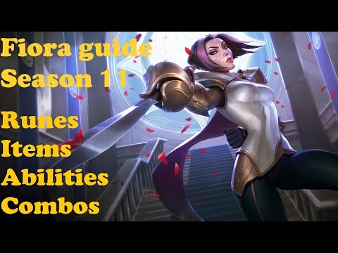 Fiora Top guide | Season 11