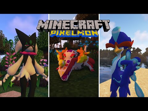 Pixelmon 9.1.1 & 9.1.2 is out! Gen 9 Starter Evos and Better Flying!
