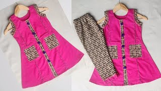 Baby top and plazo cutting and stitching/7-8 year old baby girl top with plazzo