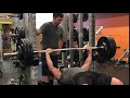 Birthday PR's 340lbs benchpress 415lbs DL