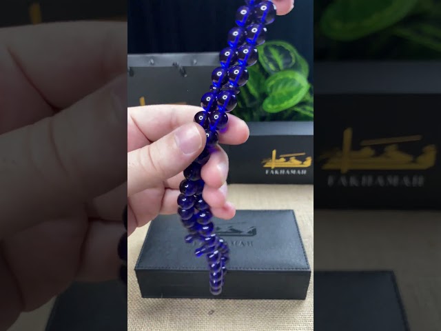 مسباح فاتوران أزرق نيلي شفاف