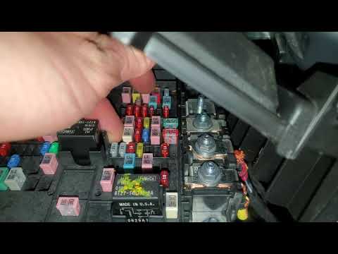 2019 F150 AC Compressor Fuse &  Cooling Fan Fuse & Relay Location