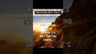 Do this when taken for granted🙅‍♂️👀 #psychologyfact #shorts