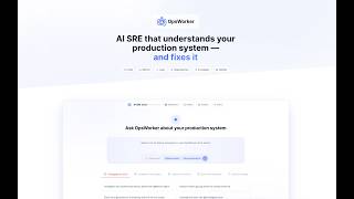 OpsWorker AI SRE Video Presentation by CTO Nune Isabekyan