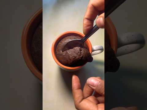 Ragi Mug Cake for Dessert! #mugcake #ragi #nachni #healthy #millet #nooil #quickrecipe #cakelover