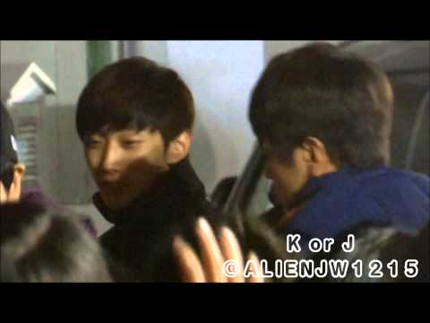 121216 인기가요 B1A4 - 퇴근