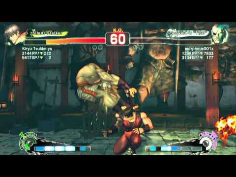 SSF4 AE: Kiryu Tsukimiya(Guy) vs morpheus001x(Sagat) - HD 720p