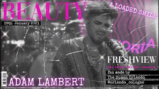 Adam Lambert - A Loaded Smile - live (fan made)