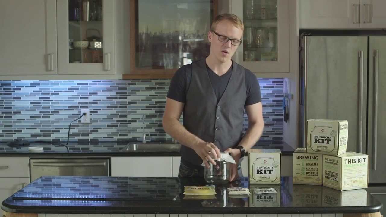 Basic Kombucha Home Brew Kit video thumbnail