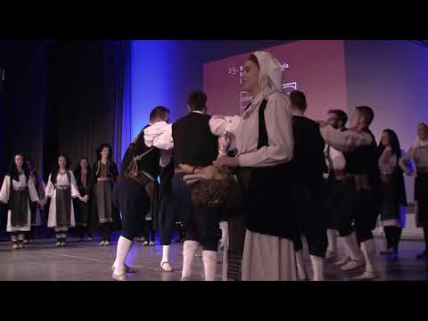 KUD "Mokro" , Široki Brijeg , BiH  :  Iđe jesen , primiče se cina , pleti mala štogod čorapina