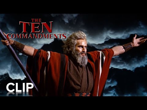 THE TEN COMMANDMENTS | "Parting the Red Sea" Clip | Paramount Movies