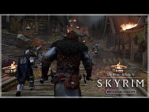 The Battle For Whiterun | Ultra Modded Skyrim SE