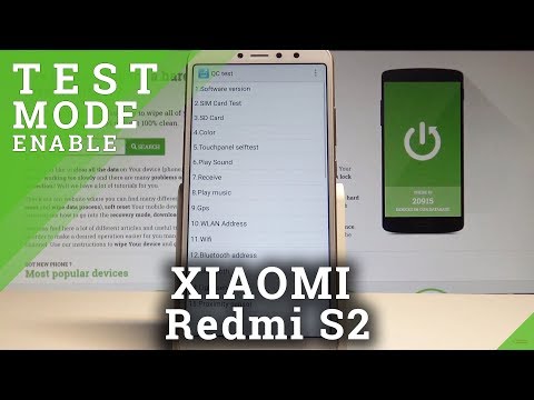 How to Enter Test Mode on XIAOMI Redmi S2 - QC Test Menu |HardReset.Info