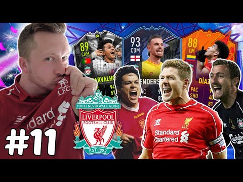 TIME TO STACK THESE !? | BUILDING PAST & PRESENT LIVERPOOL | FIFA 22 #11