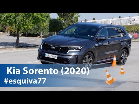 Kia Sorento (2020) – Maniobra de esquiva (moose test) y eslalon | km77.com