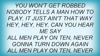 Manowar - All Men Play On Ten Lyrics