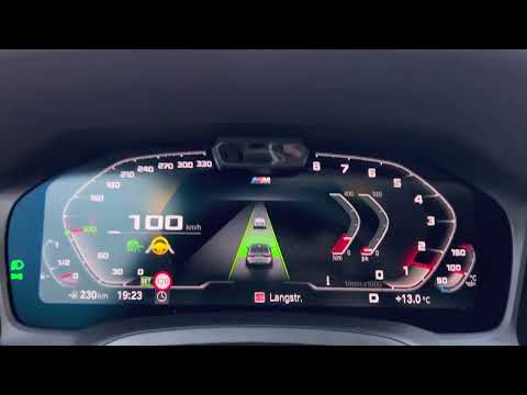 Driving Assistant View BMW G20 2019 coded with BimmerCode