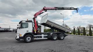 Volvo FMX 370 / 6X4 / WYWROTKA + HDS FASSI F165XP / MAX UDŹWIG 5200KG | Obrazek 4 - Autoline