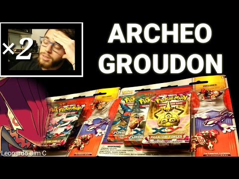 ARCHEO GROUDON PIN PACKS × 2 COMINCIO AD ODIARE QUESTO POKEMON ! SPACCHETTAMENTO REAL !! Unboxing !