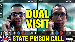 DUAL GTL VIDEO VISIT WITH JOSEPH AND ERICK - IRONWOOD AND CENTINELA STATE PRISONS