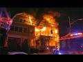 Fully Involved 2nd Alarm House Fire – Two Homes Burning Newark New Jersey 3/7/26