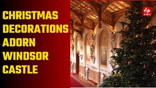 WATCH | Christmas Decorations Adorn Windsor Castle