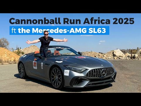 Cannonball Run Africa 2025 ft the Mercedes-AMG SL63