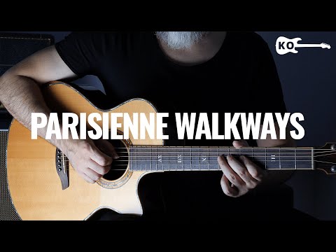 Gary Moore - Parisienne Walkways - Acoustic Guitar Cover by Kfir Ochaion