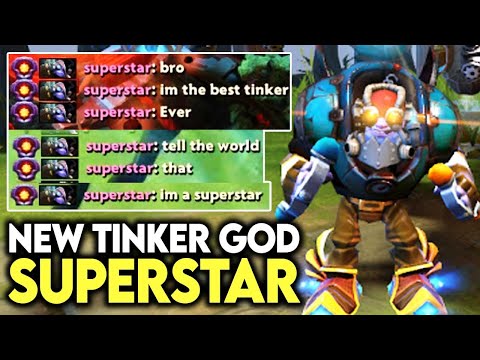 New Tinker God AKA SuperStar - Beautifull MidLane Plays Destroyed Monkey King Dota 2