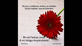 M-né Farkas Judit A mi drága Anyácskánk!  #nekedbelegyen #lélek #horváthákos #felfedezés #vers #anya