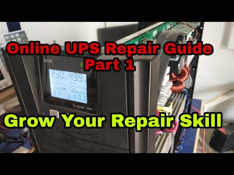 Double Conversion 3KVA BPE Online UPS Repairing