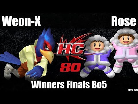 HC80 Melee - WF Bo5: Weon-X (Falco) vs Rose (Ice Climbers)