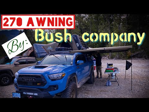 BUSH COMPANY 270 XT AWNING MK2 INSTALLATION