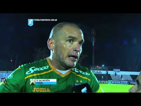 Salmerón: "No quería salir". Gimnasia (M) 0 - Ferro 1. Fecha 20. B Nacional 2015. FPT.