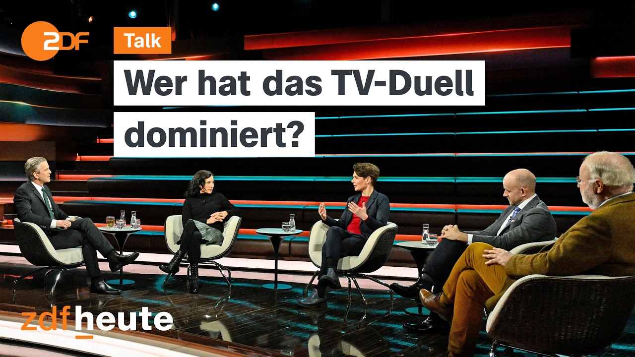 Scholz vs. Merz: Wer hat das Kanzlerduell dominiert? | Markus Lanz vom 09. Februar 2025