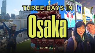 Osaka in 3 Days 🇯🇵 Street Food, Shrines, Skyline Views