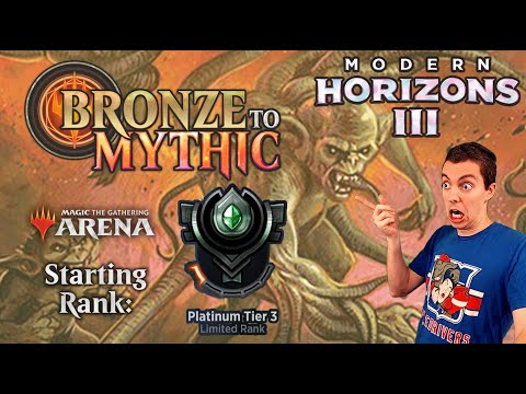 💿 Bronze To Mythic: Episode 9 - Starting Rank: Platinum 3 - MTG Arena: 💫 Modern Horizons 3 💫