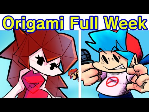 Friday Night Funkin' VS Paper Mario: The Origami King Full Week 1-3 (FNF Mod/Hard) (Chapter 1, 2, 3)
