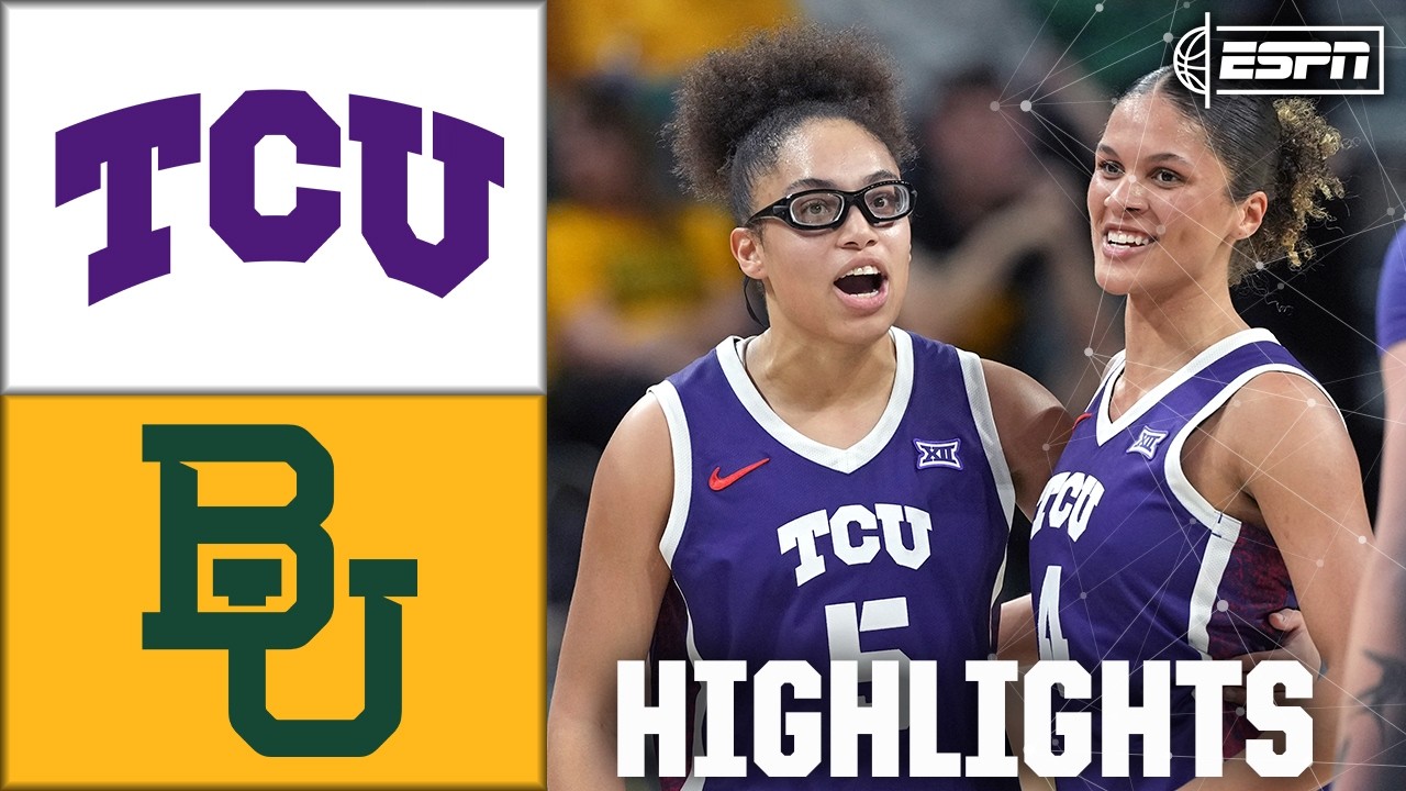 TCU Horned Frogs vs. Baylor Bears | Full Game Highlights | ESPN College Basketball