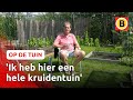 Han maakt een bijenhotel | Op de tuin